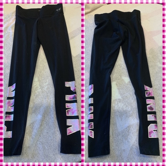 PINK Victoria's Secret Pants - Like New Pink Victoria’s Secret Yoga Leggings